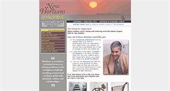 Desktop Screenshot of newhorizonscoaching.com